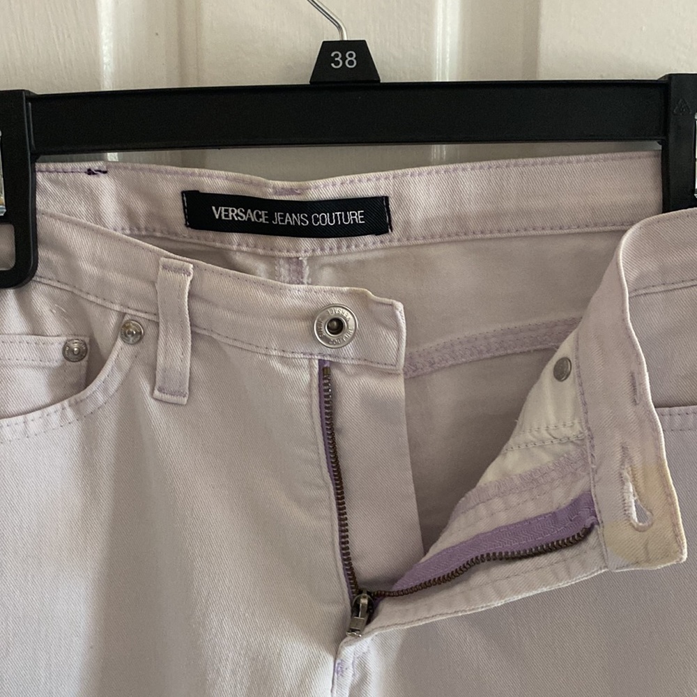 Vintage Versace Purple Jeans
